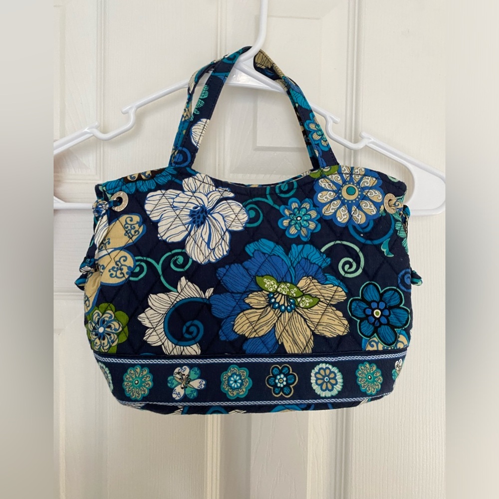 Used blue Vera Bradley purse
